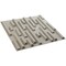 Ekena Millwork 19 5/8in. W x 19 5/8in. H Staggered Brick EnduraWall Decorative 3D Wall Panel Covers 2.67 Sq. Ft. WP20X20SBGBW - alternate 5